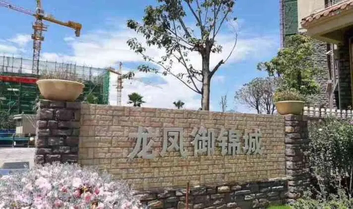 南澗“龍鳳，御錦城”